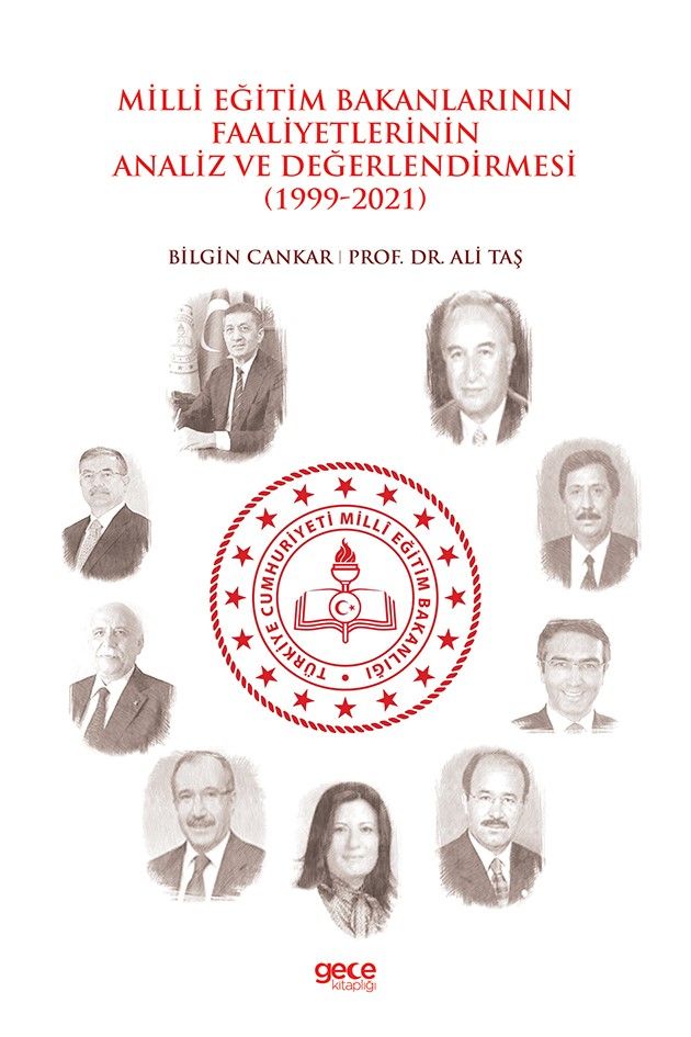 Milli Eğitim Bakanlarının Faaliyetlerinin Analiz ve Değerlendirmesi (1999-2021) kapağı