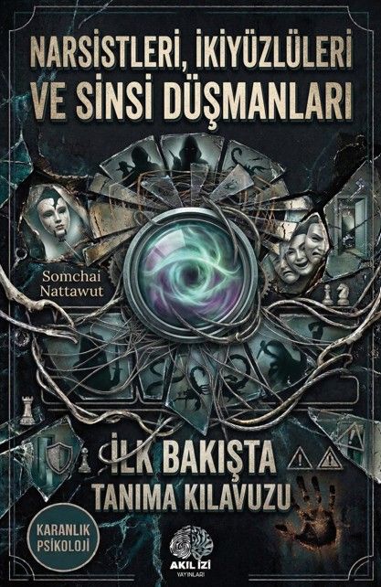 Karanlık Psikoloji Narsistleri İkiyüzlüleri ve Sinsi Düşmanları İlk Bakışta Tanıma Kılavuzu kapağı