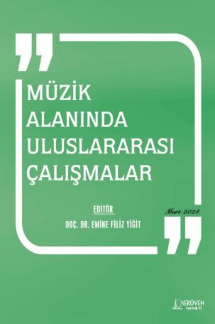 Müzik Alanında Uluslararası Çalışmalar kapağı