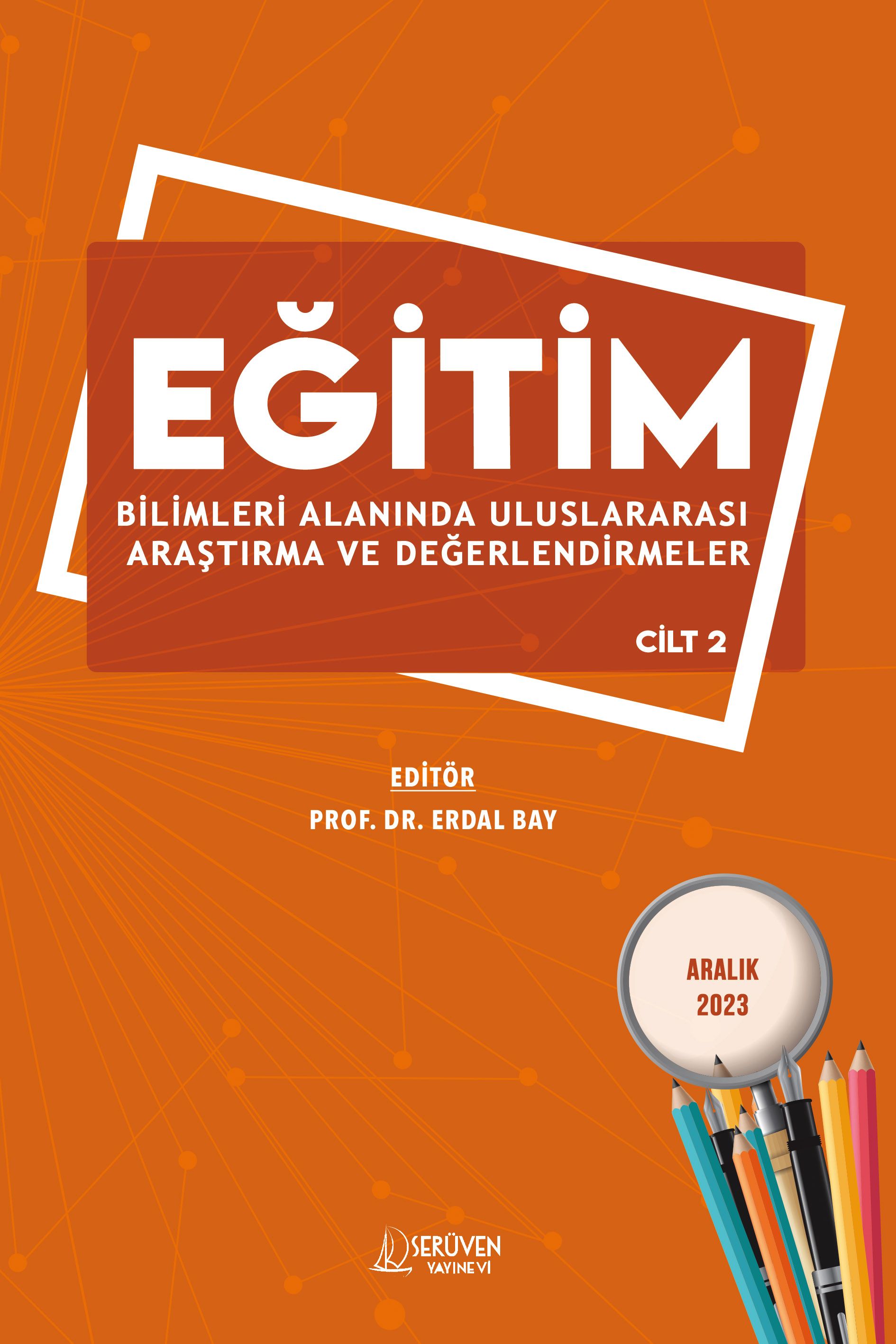 Eğitim Bilimleri Alanında Uluslararası Araştırma ve Değerlendirmeler – Cilt 2 / Aralık 2023 kapağı