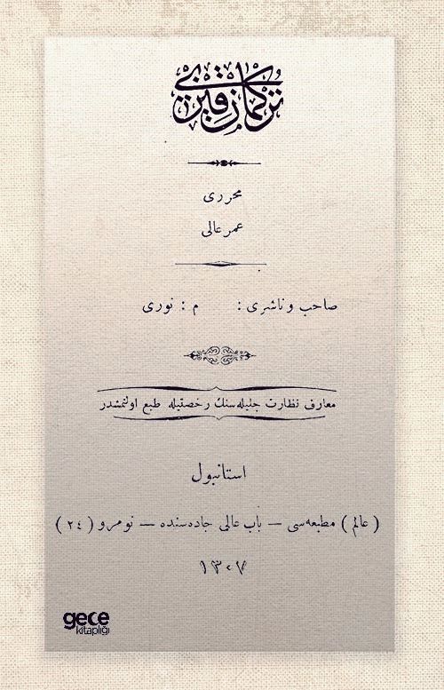 Türkmen Kızı (Osmanlıca) kapağı