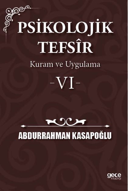 Psikolojik Tefsîr Kuram ve Uygulama 6 kapağı