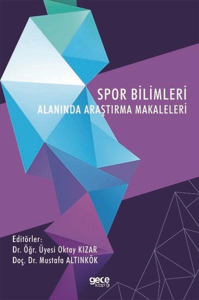 Spor Bilimleri Alanında Araştırma Makaleleri kapağı