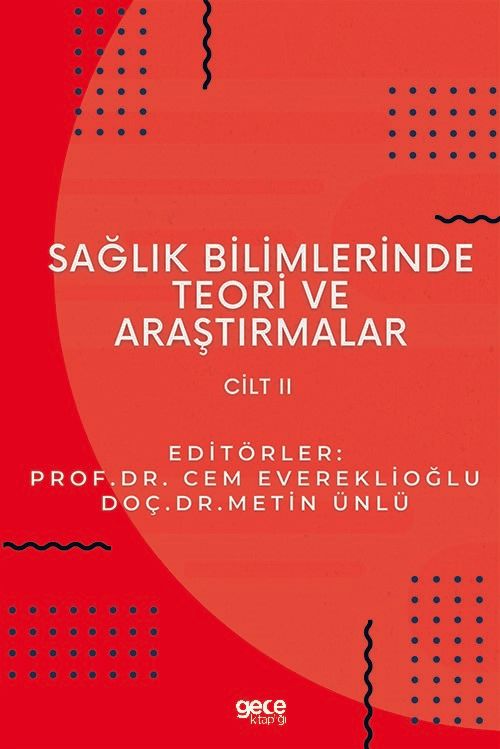 Sağlık Bilimlerinde Teori ve Araştırmalar Cilt 2 kapağı