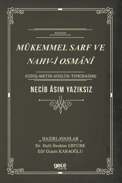 Mükemmel Sarf ve Nahv-i Osmani kapağı
