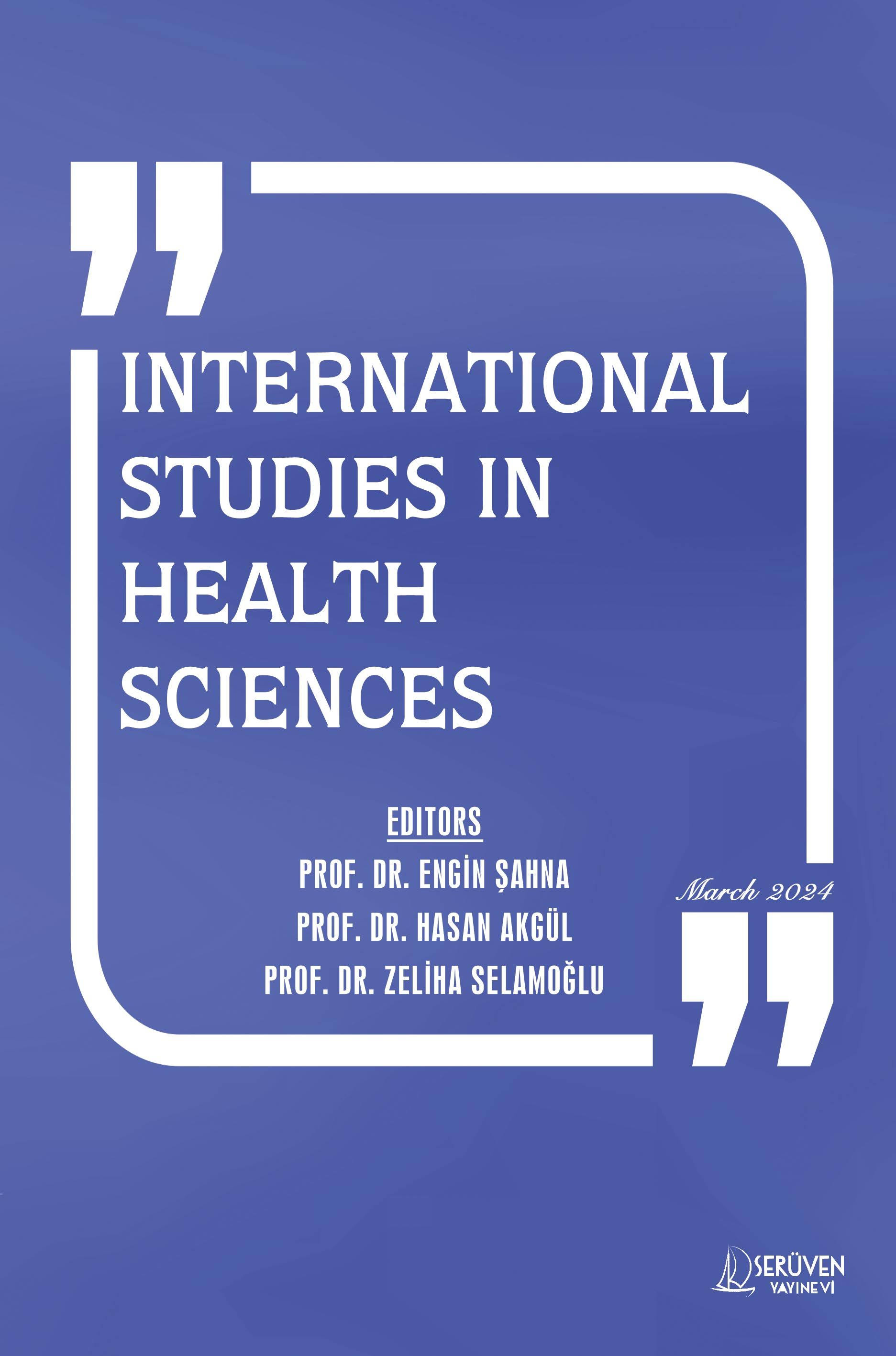 International Studies in Health Sciences - March 2024 kapağı