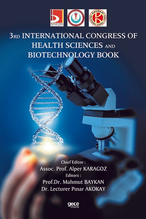 3rd International Congress of Health Sciences and Biotechnology Book kapağı