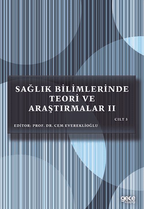 Sağlık Bilimlerinde Teori ve Araştırmalar 2 (Cilt 3) kapağı