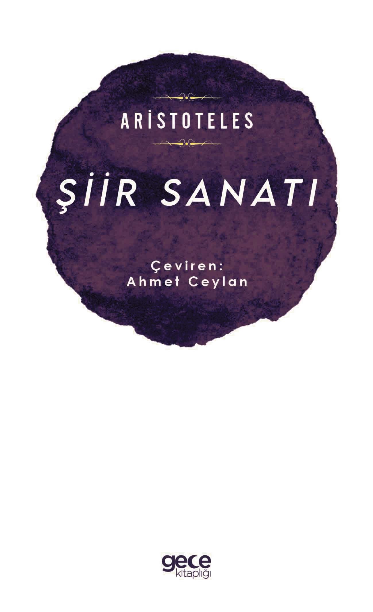 Şiir Sanatı kapağı