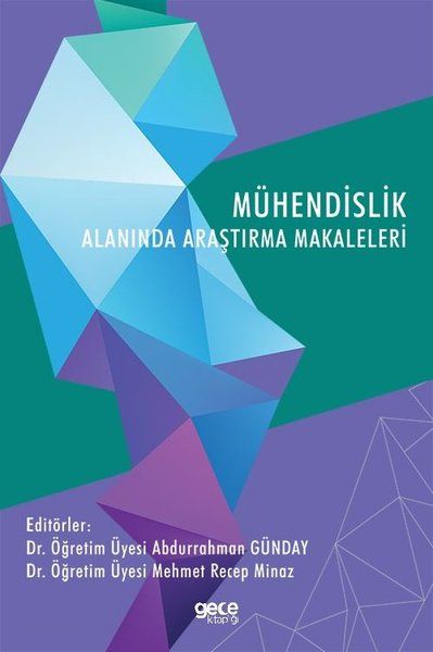 Mühendislik Alanında Araştırma Makaleleri kapağı
