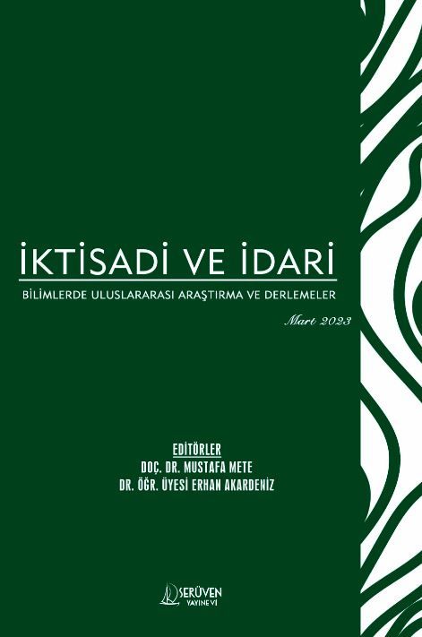 İktisadi ve İdari Bilimlerde Uluslararası Araştırma ve Derlemeler - Mart 2023 kapağı