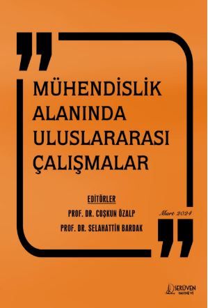 Mühendislik Alanında Uluslararası Çalışmalar kapağı