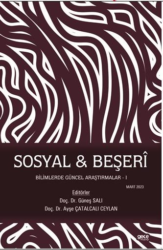 Sosyal - Beşeri Bilimlerde Güncel Araştırmalar - I kapağı