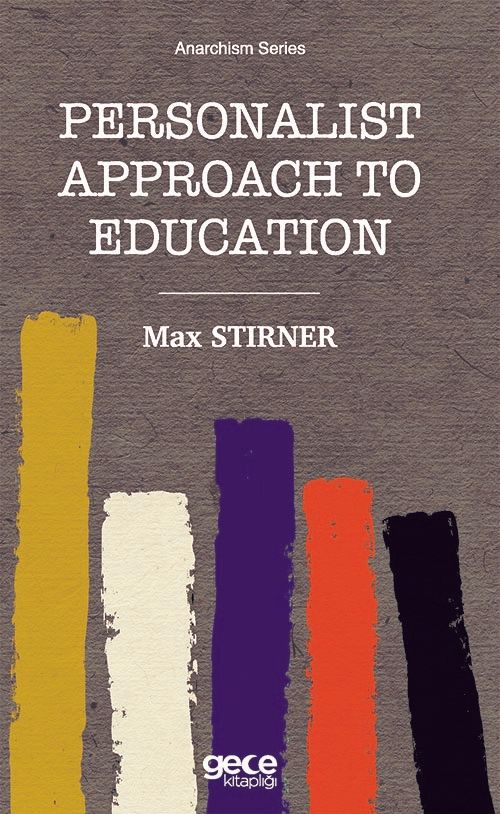 Personalist Approach To Education kapağı