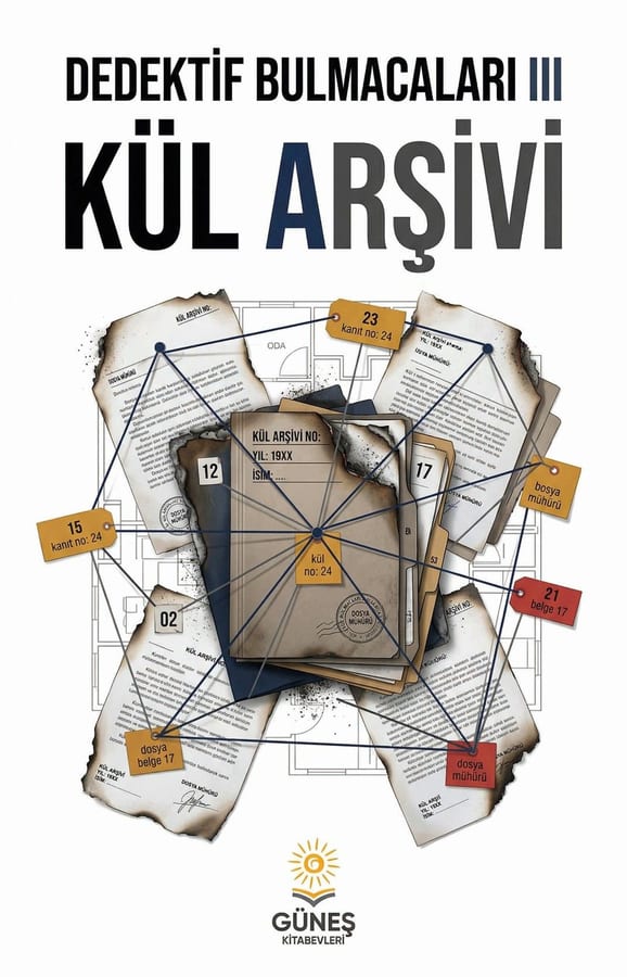 Dedektif Bulmacaları 3 Kül Arşivi kapağı