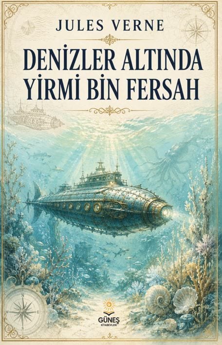 Denizler Altında Yirmi Bin Fersah kapağı