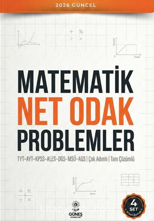 Güncel 2026 Matematik Problemler TYT-AYT-KPSS-ALES-DGS-MSÜ-AGS kapağı
