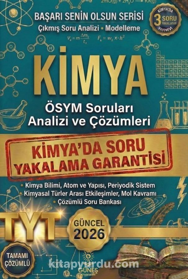 Kimya Güncel 2026 TYT-MSÜ-KPSS-DGS-ALES-AGS kapağı