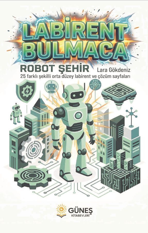 Labirent Bulmaca Robot Şehir kapağı