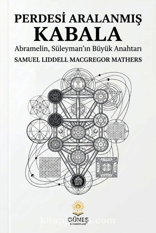 Perdesi Aralanmış Kabala kapağı