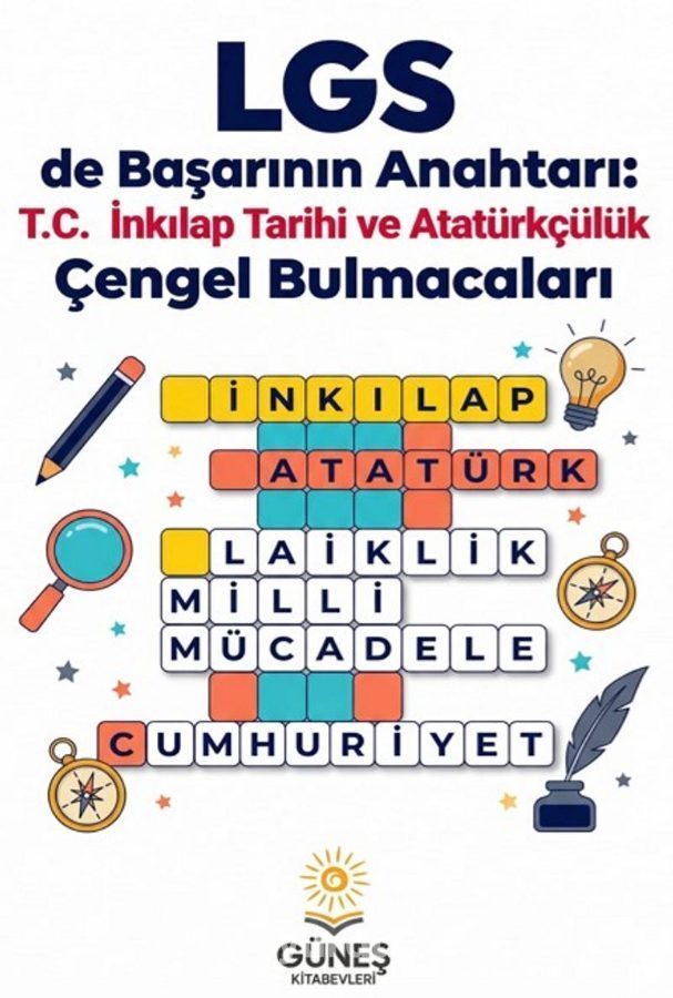 T.C.İnkılap Tarihi ve Atatürkçülük Çengel Bulmacaları kapağı