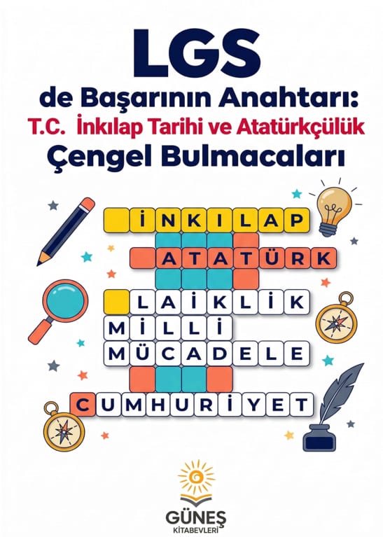 T.C.İnkılap Tarihi ve Atatürkçülük Çengel Bulmacaları kapağı