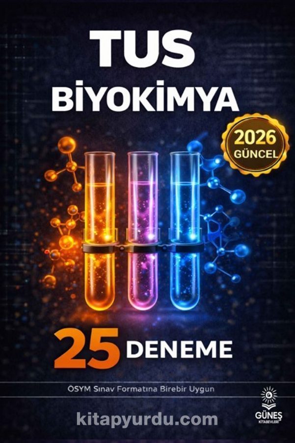 Tus Biyokimya 25 Deneme kapağı