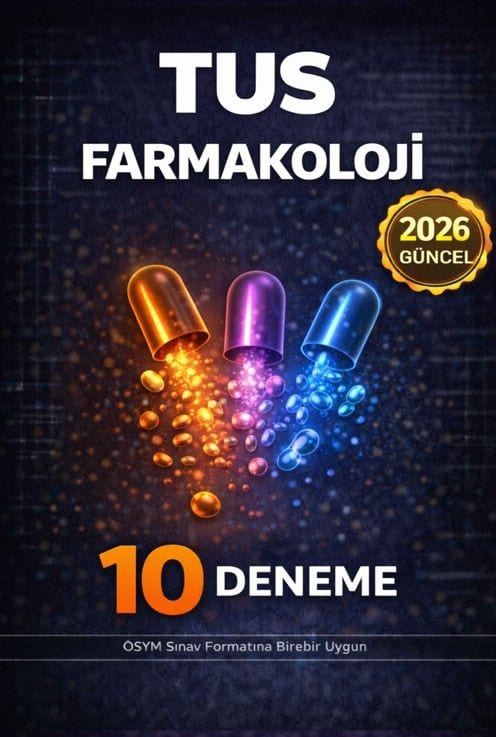 TUS Farmakoloji 10 Deneme kapağı