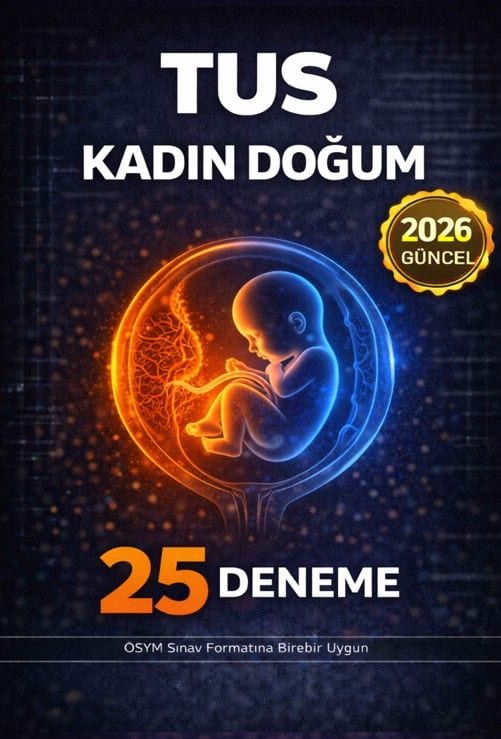 TUS Kadın Doğum 25 Deneme kapağı