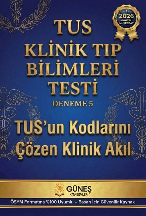 TUS Klinik Tıp Bilimleri Testi Deneme 5 kapağı