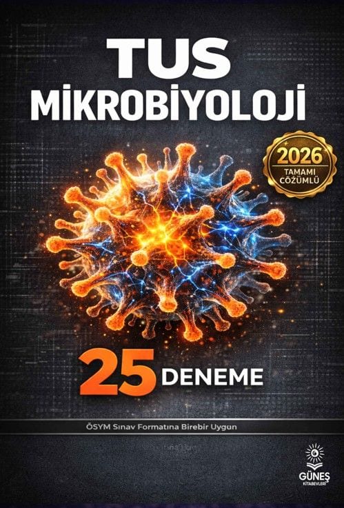 TUS Mikrobiyoloji 25 Deneme kapağı
