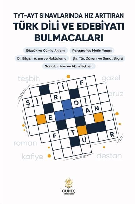 TYT-AYT Sınavlarında Hız Arttıran Türk Dili Ve Edebiyatı Bulmacaları kapağı