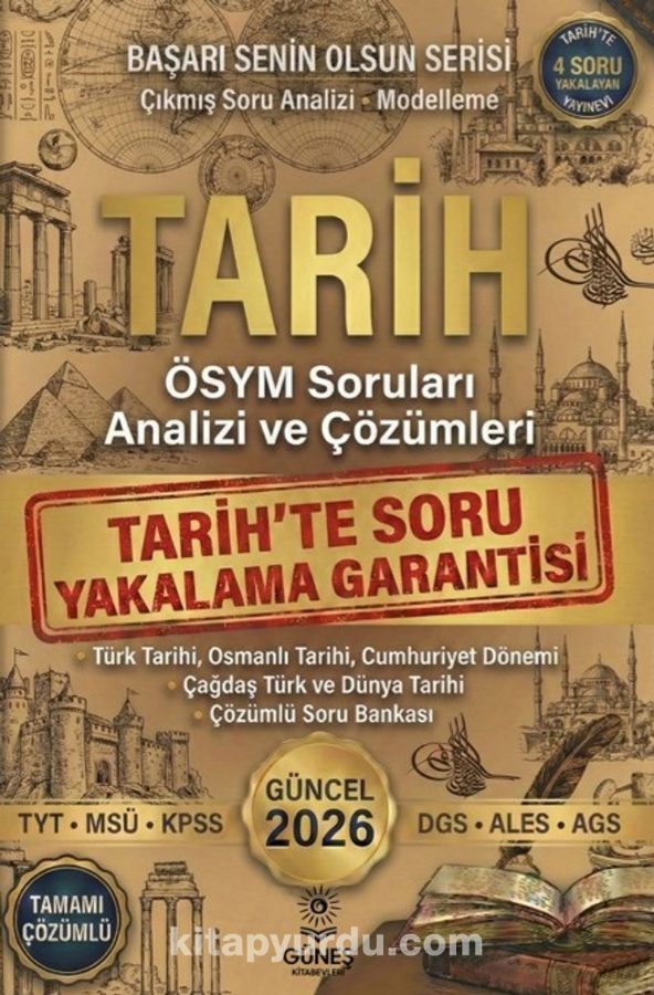 TYT-MSÜ-KPSS-DGS-ALES-AGS 2026 Güncel Tarih kapağı