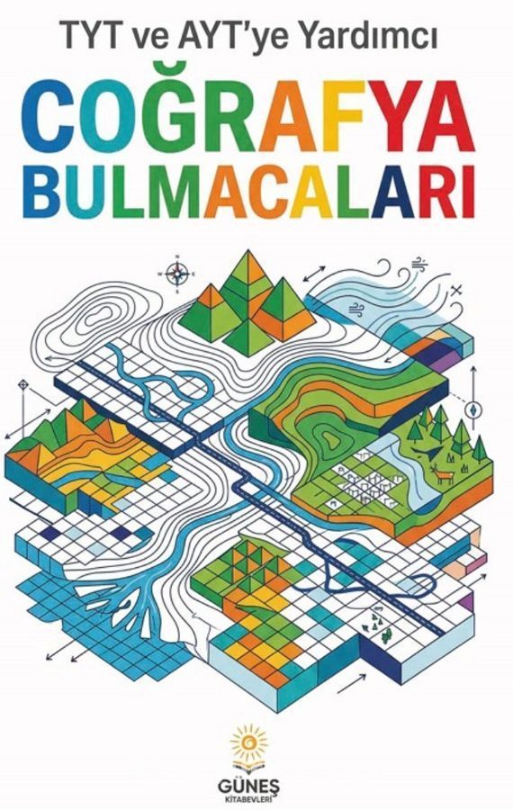 TYT ve AYT'Ye Yardımcı Coğrafya Bulmacaları kapağı
