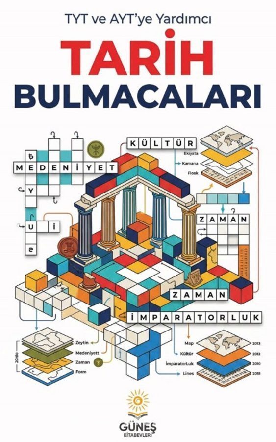 TYT ve AYT 'ye Yardımcı Tarih Bulmacaları kapağı