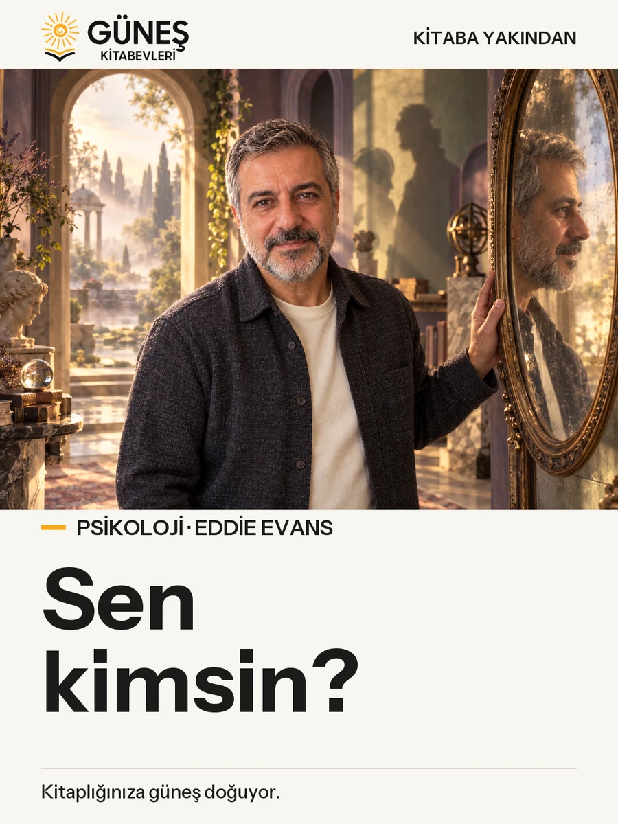 Kuzen ile Kitaba Yakından — Carl Gustav Jung’a Göre Sen Kimsin? Aynalarla tematik kapak.
